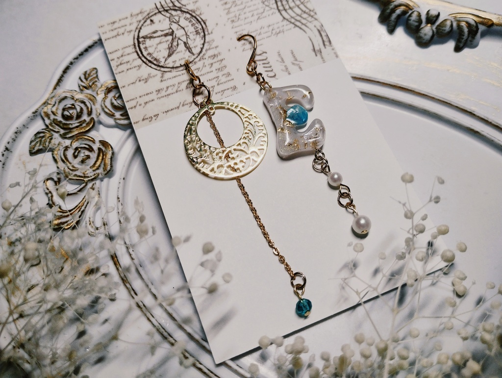 第五人格 占い師:イライ・クラーク イニシャルピアス・イヤリング