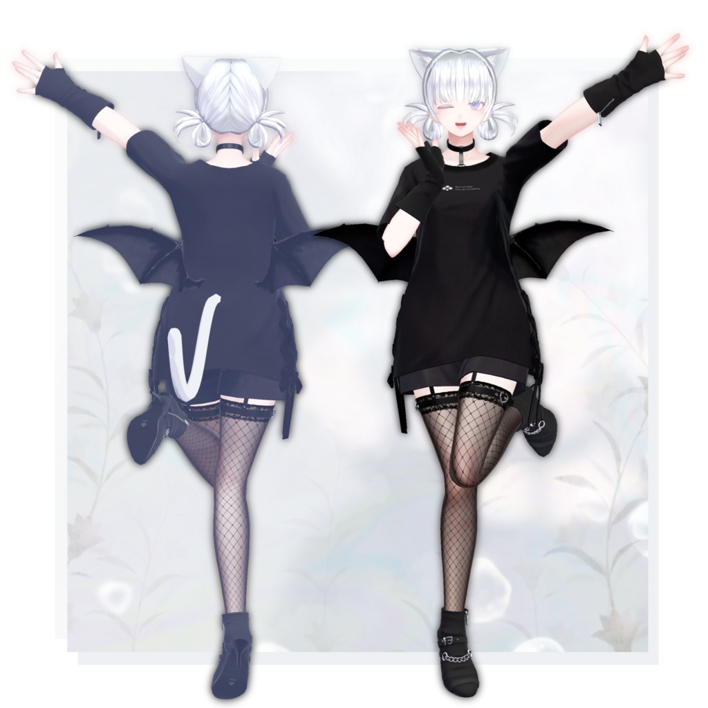 【6アバター対応】おだんごローツイン