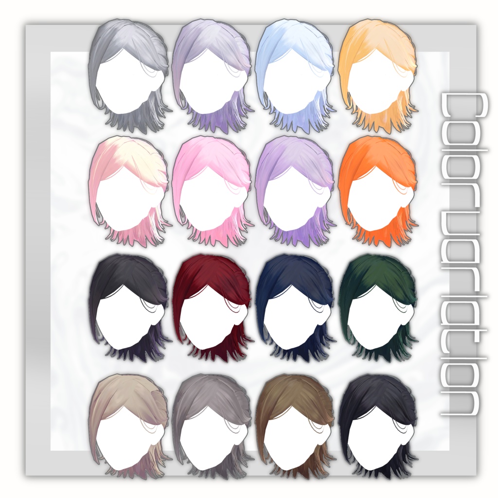 【10Avatar対応】Calme Half-Up カルム・ハーフアップ