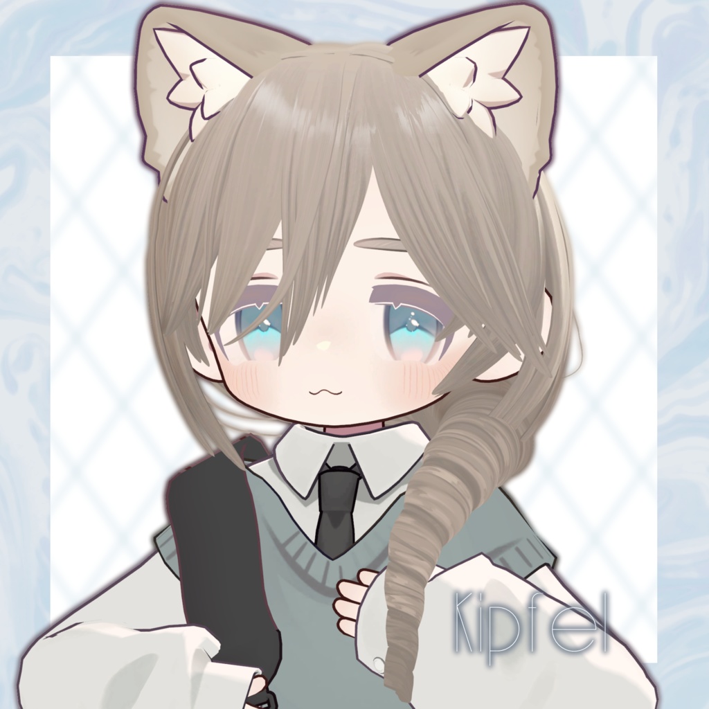 【10Avatar対応】Souverain d’Hiver ─ 氷冠の縦ロール ─