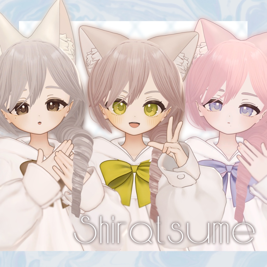 【10Avatar対応】Souverain d’Hiver ─ 氷冠の縦ロール ─