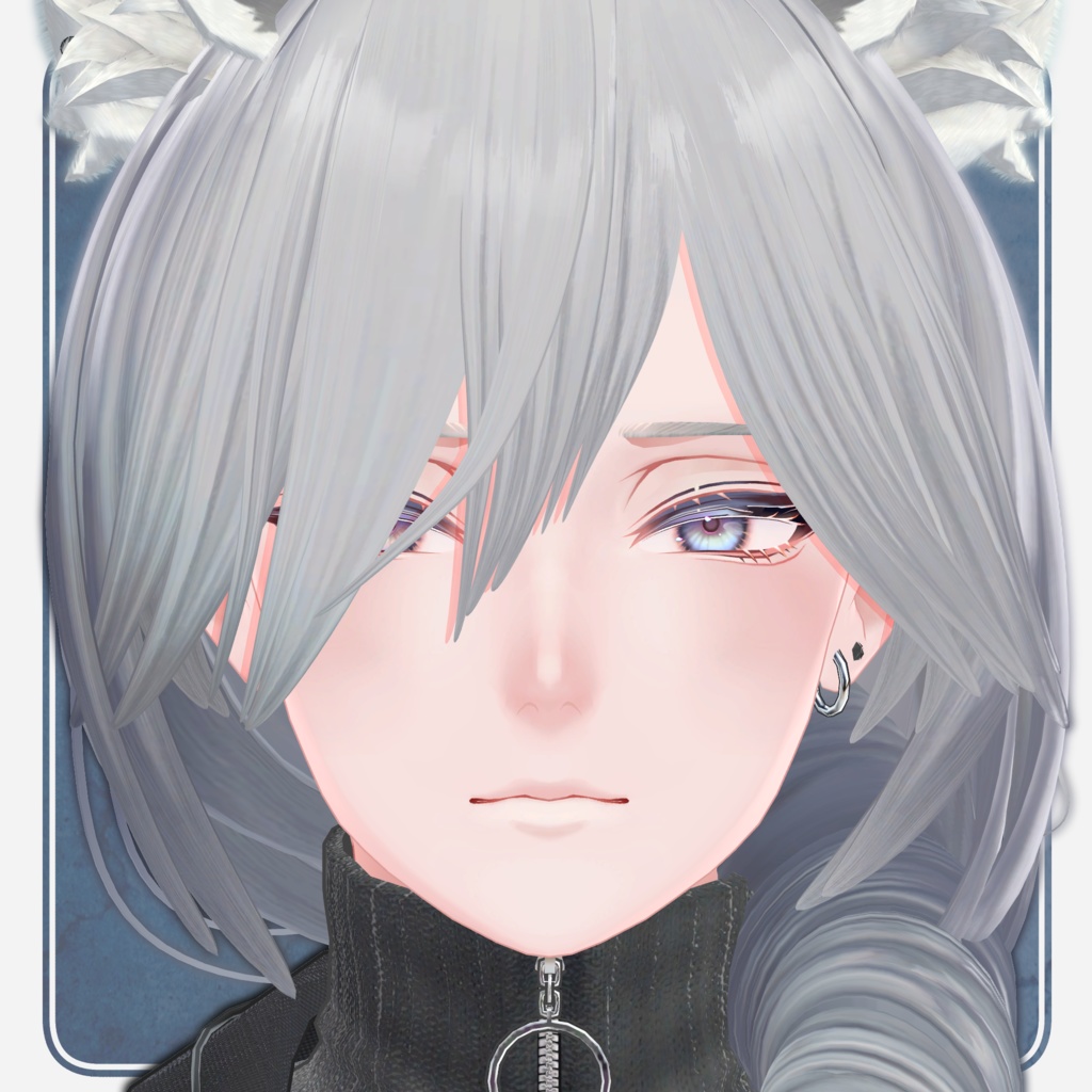 【10Avatar対応】Souverain d’Hiver ─ 氷冠の縦ロール ─