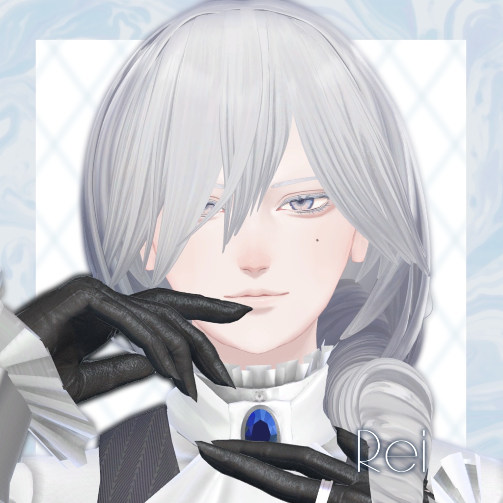 【10Avatar対応】Souverain d’Hiver ─ 氷冠の縦ロール ─