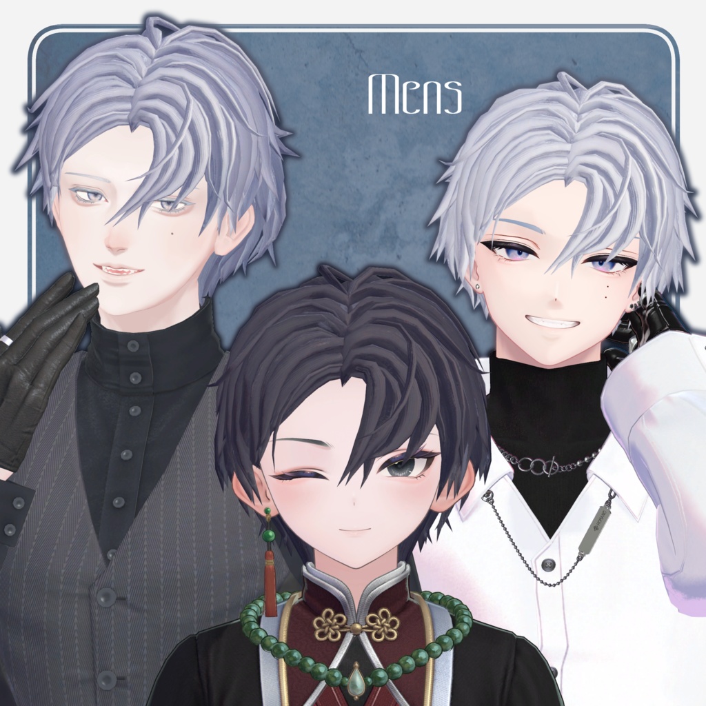 【7Avatar対応】Tilt Bangs-チルト・バングス-