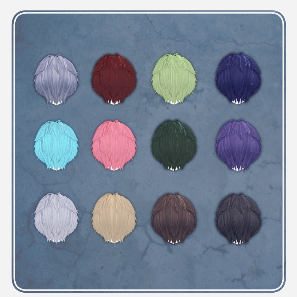 【7Avatar対応】Tilt Bangs-チルト・バングス-