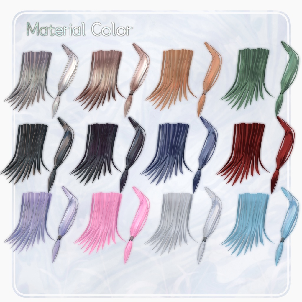 【斑霞くん発売記念】+Nuanceエクステ【複数対応】