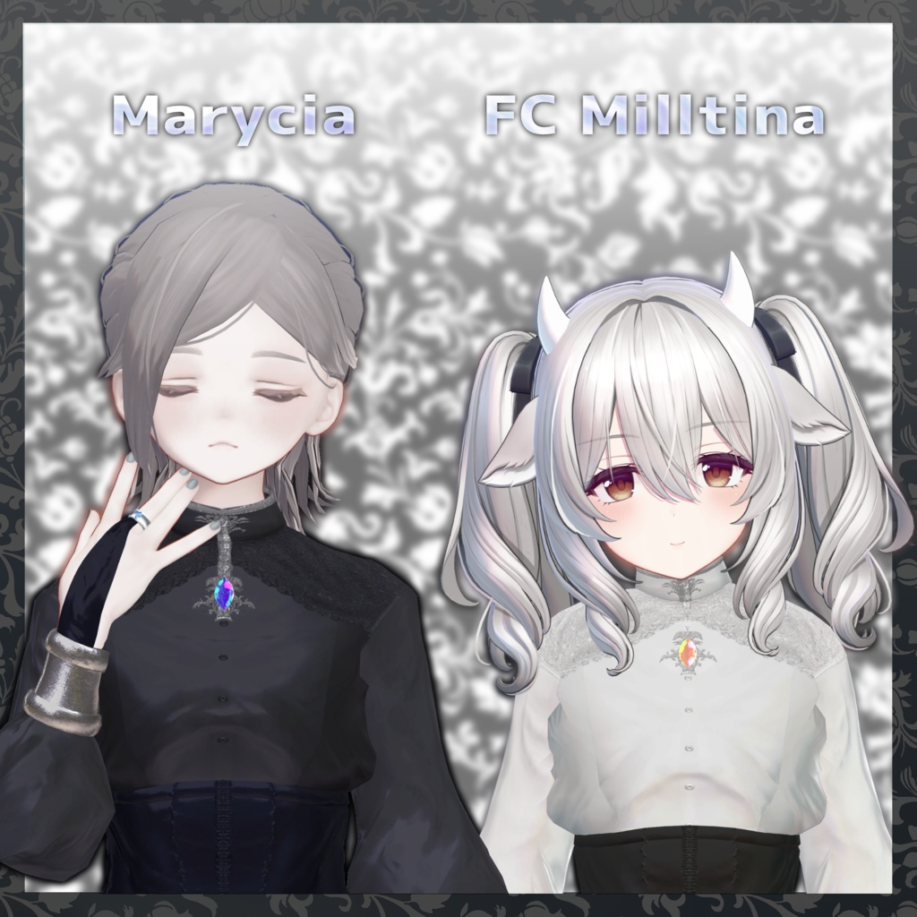 【9Avatar対応】Lueur Ancien【VRC想定衣装】