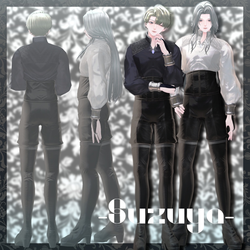 ✨紗夜くん新規対応 記念セール中✨【10Avatar対応】Lueur Ancien【VRC想定衣装】