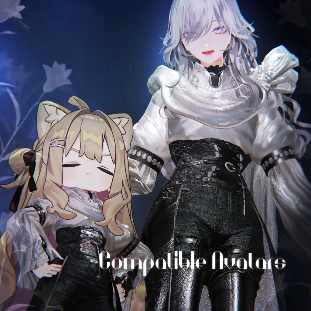 【9アバター対応】Silent Requiem【VRC想定衣装】