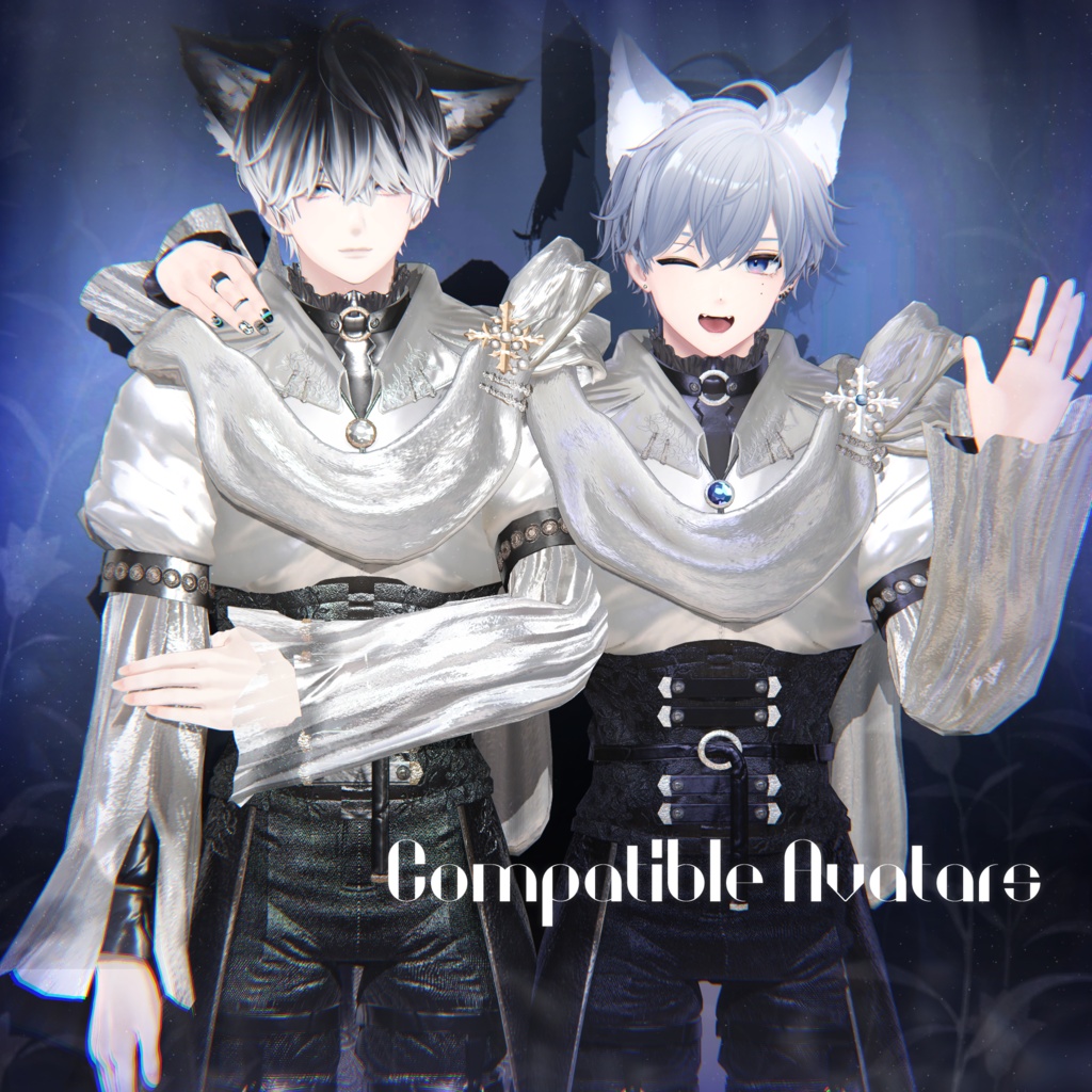 【9アバター対応】Silent Requiem【VRC想定衣装】