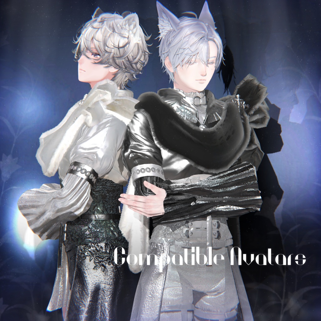 【9アバター対応】Silent Requiem【VRC想定衣装】