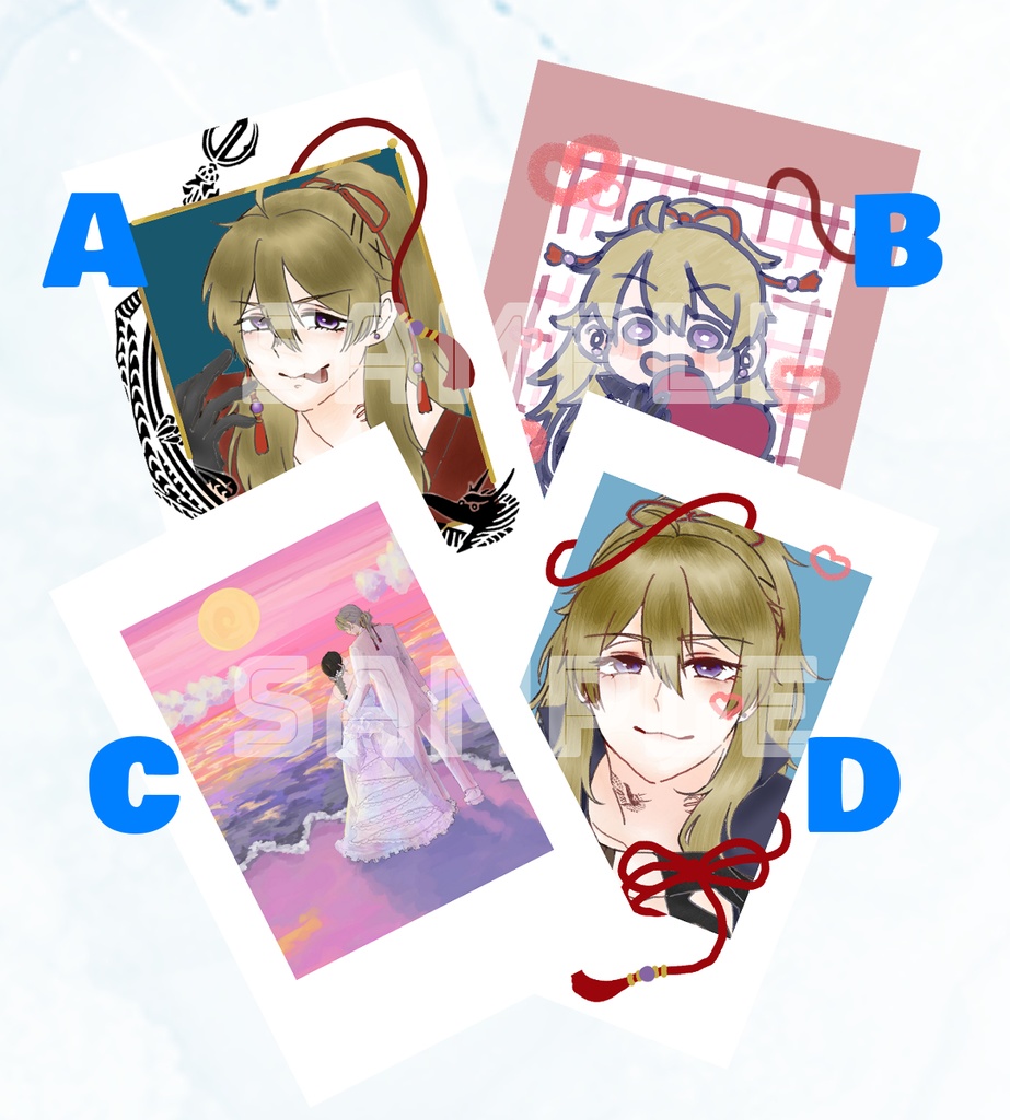 チェキ風カード