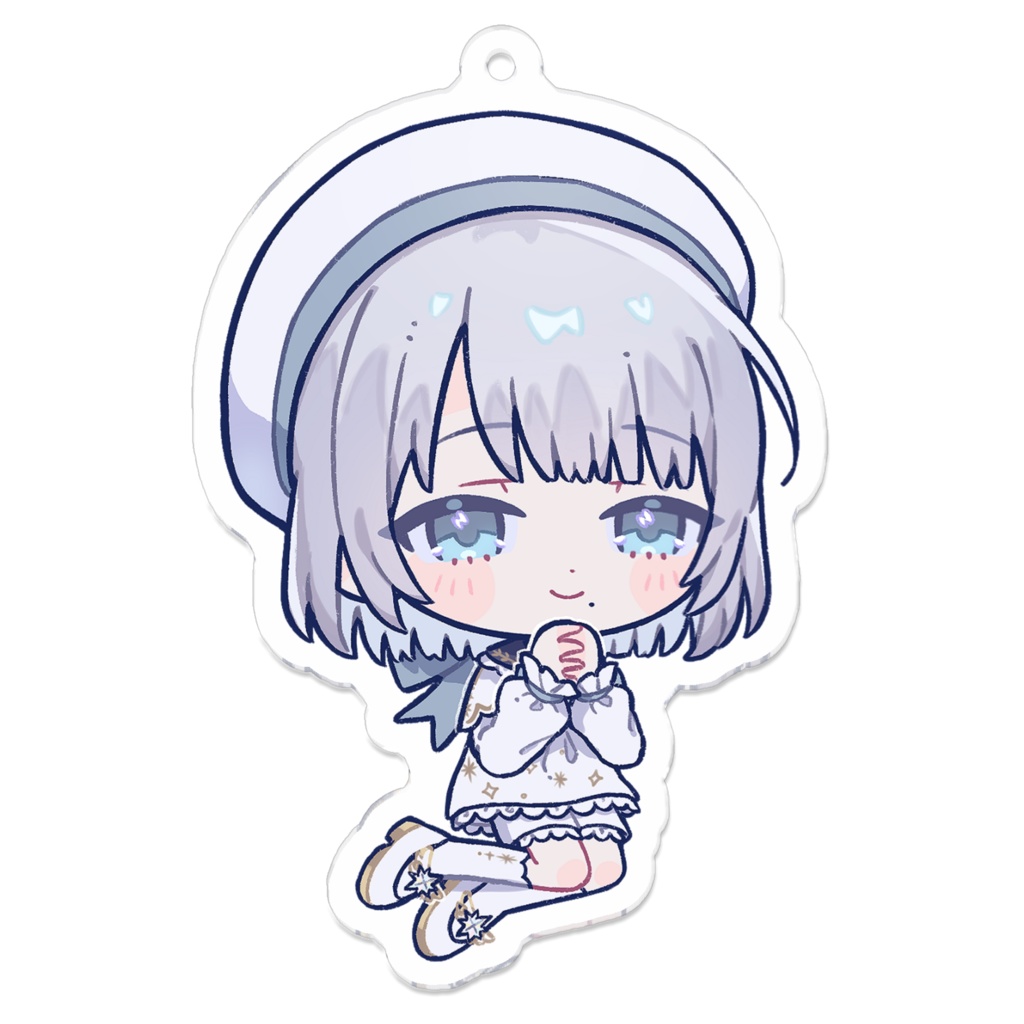 アクリルキーホルダー(おいのりいよりver.)〖薄氷いより┊︎Vtuber〗