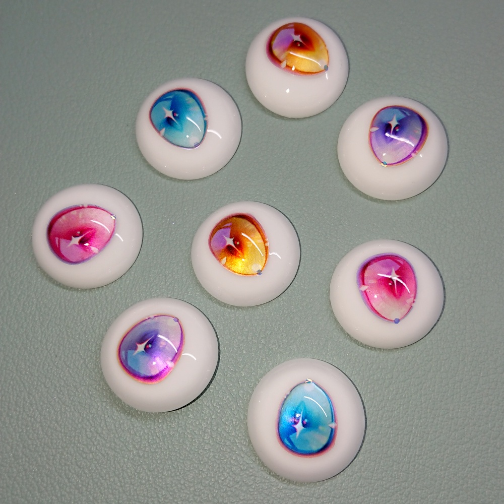 ねこ目デカールアイ20mm相当