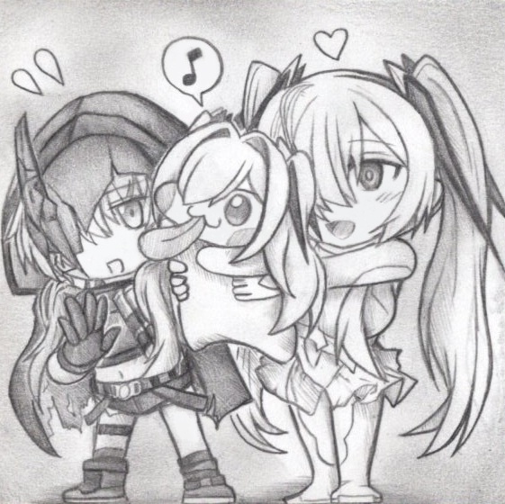 グレイブにシンDoroラを見せるシンデレラの色紙イラスト 原画