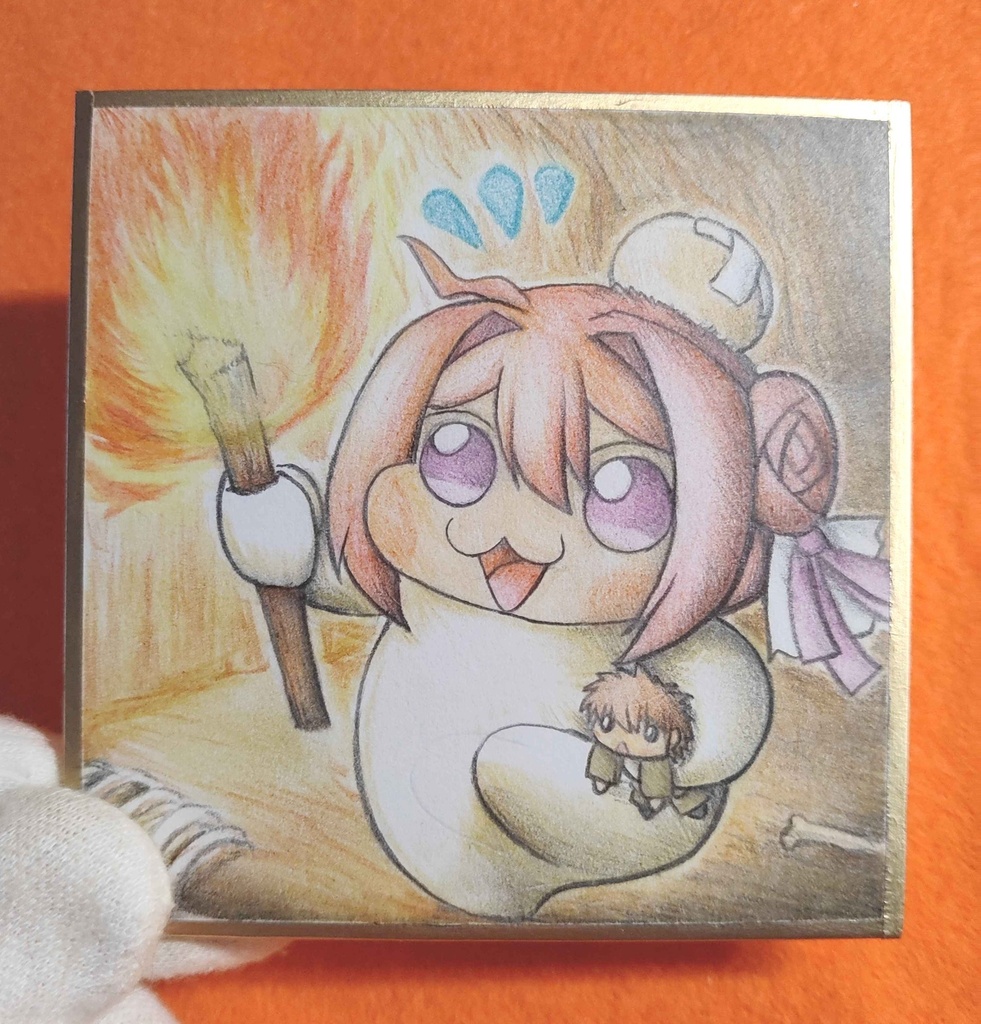 探索するDoroの色紙イラスト 原画