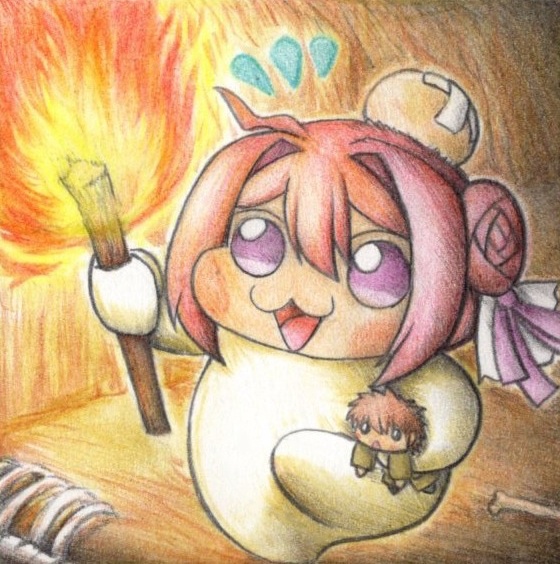 探索するDoroの色紙イラスト 原画
