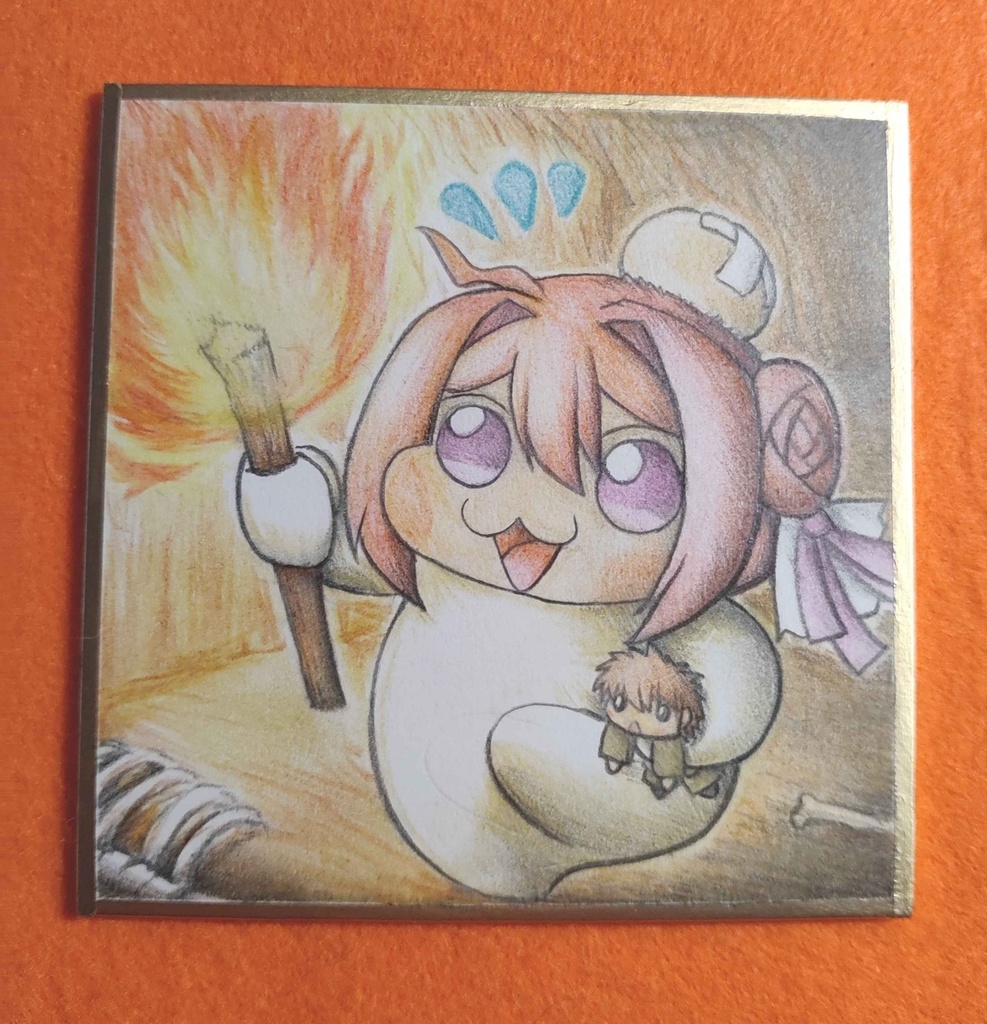 探索するDoroの色紙イラスト 原画