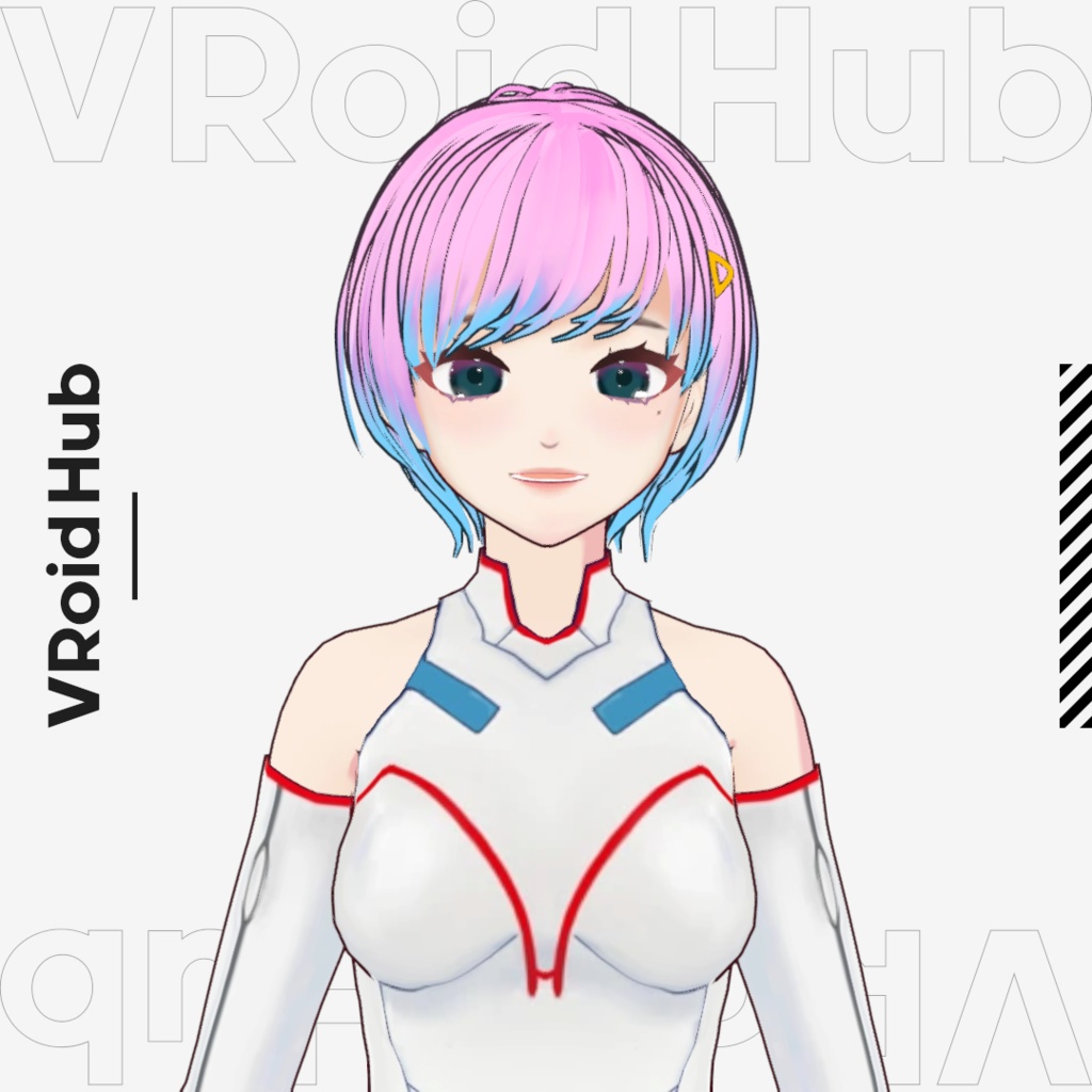 【オリジナル3Dモデル】WS-0505 Original 3D model VRM+XWear