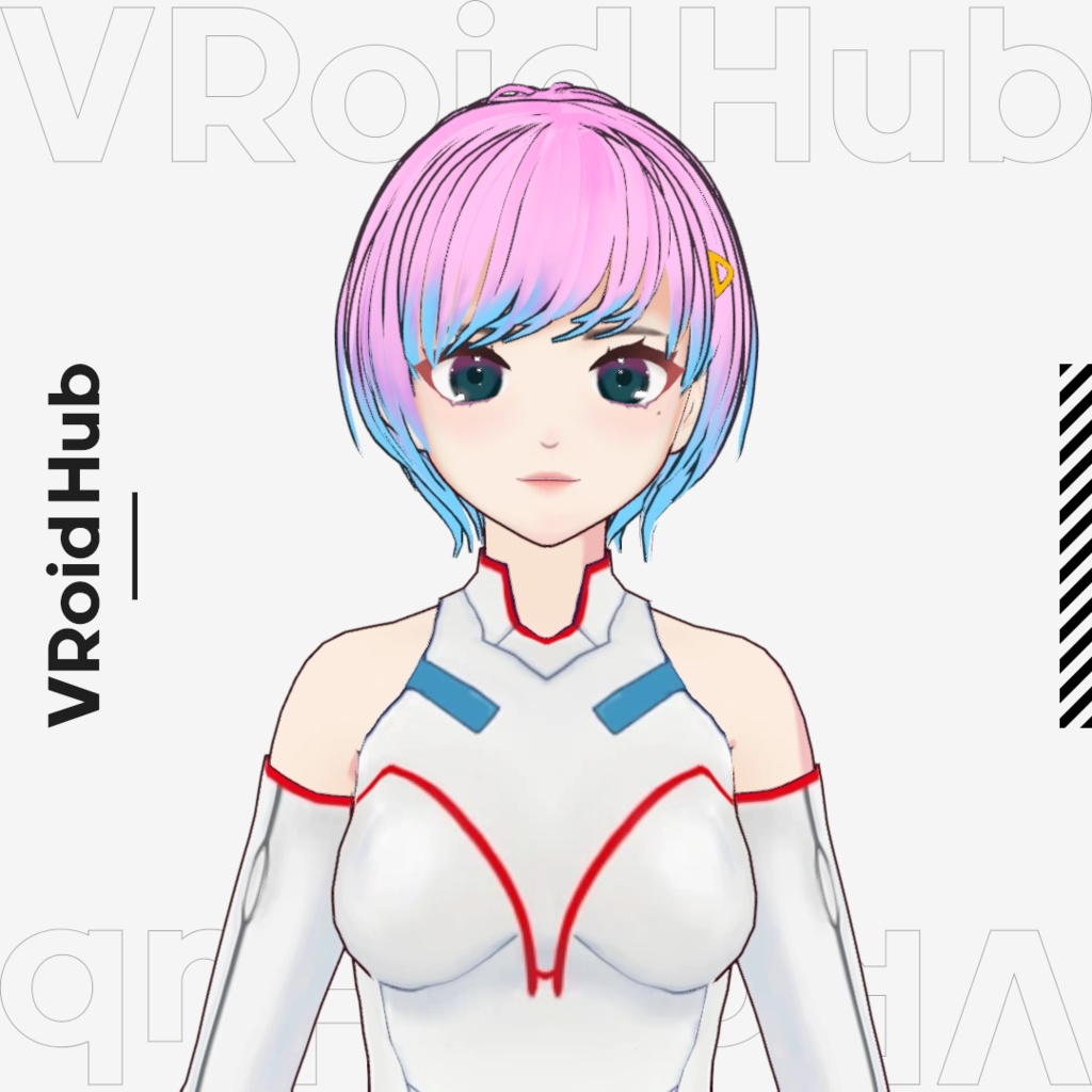 【オリジナル3Dモデル】WS-0505 Original 3D model VRM+XWear