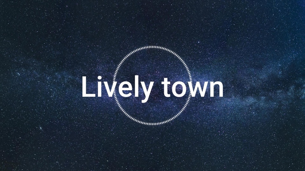【フリーBGM】Lively town