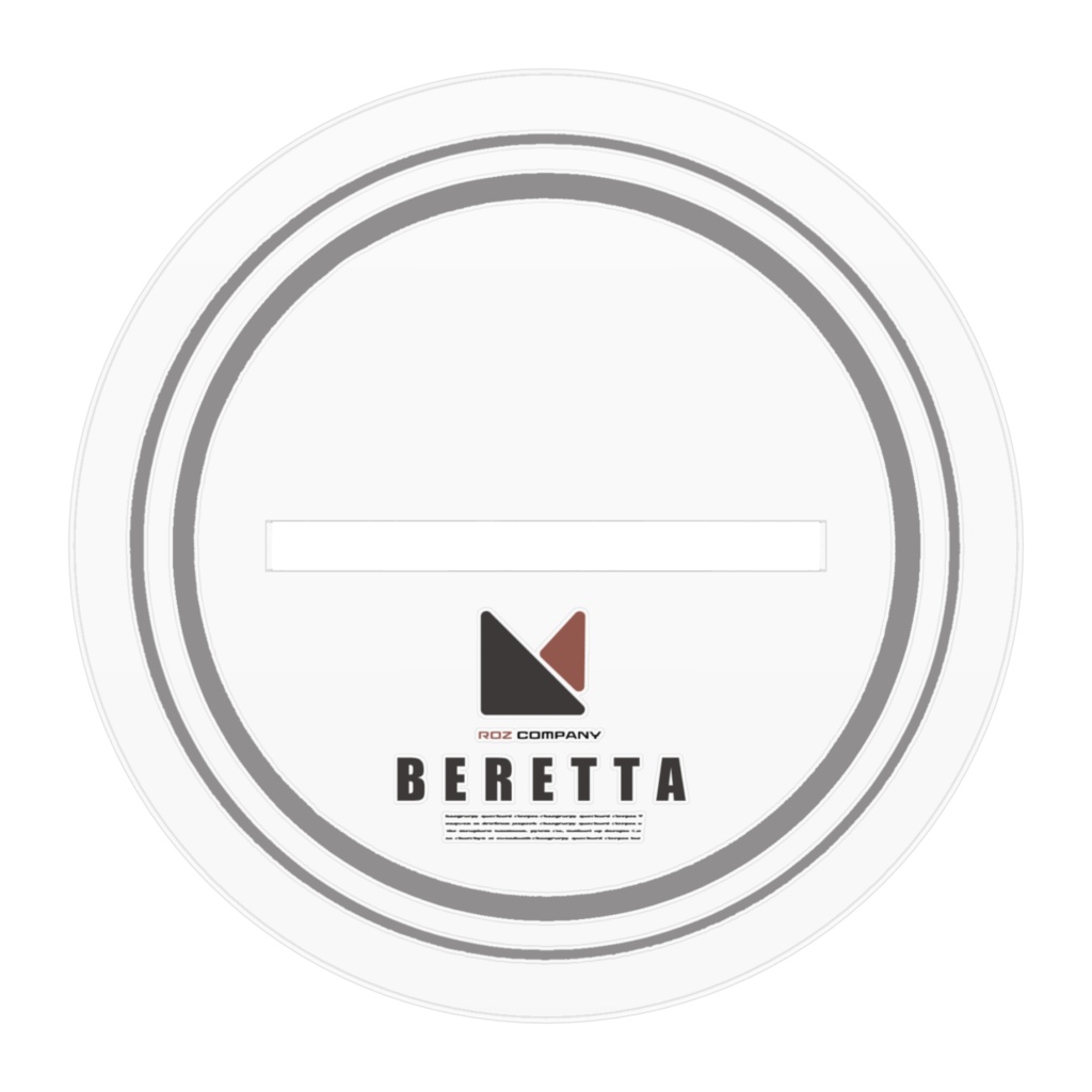 GWアクリルスタンドvol.1 ベレッタ