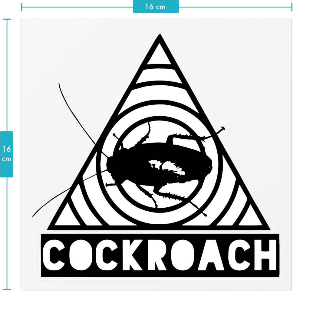 ごきぶりステッカー