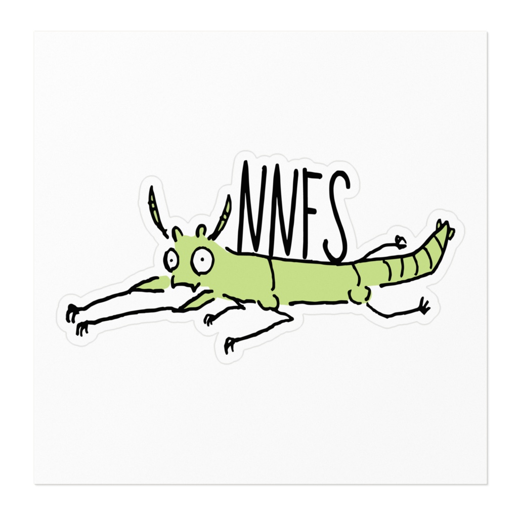 ななふしどらごんステッカー