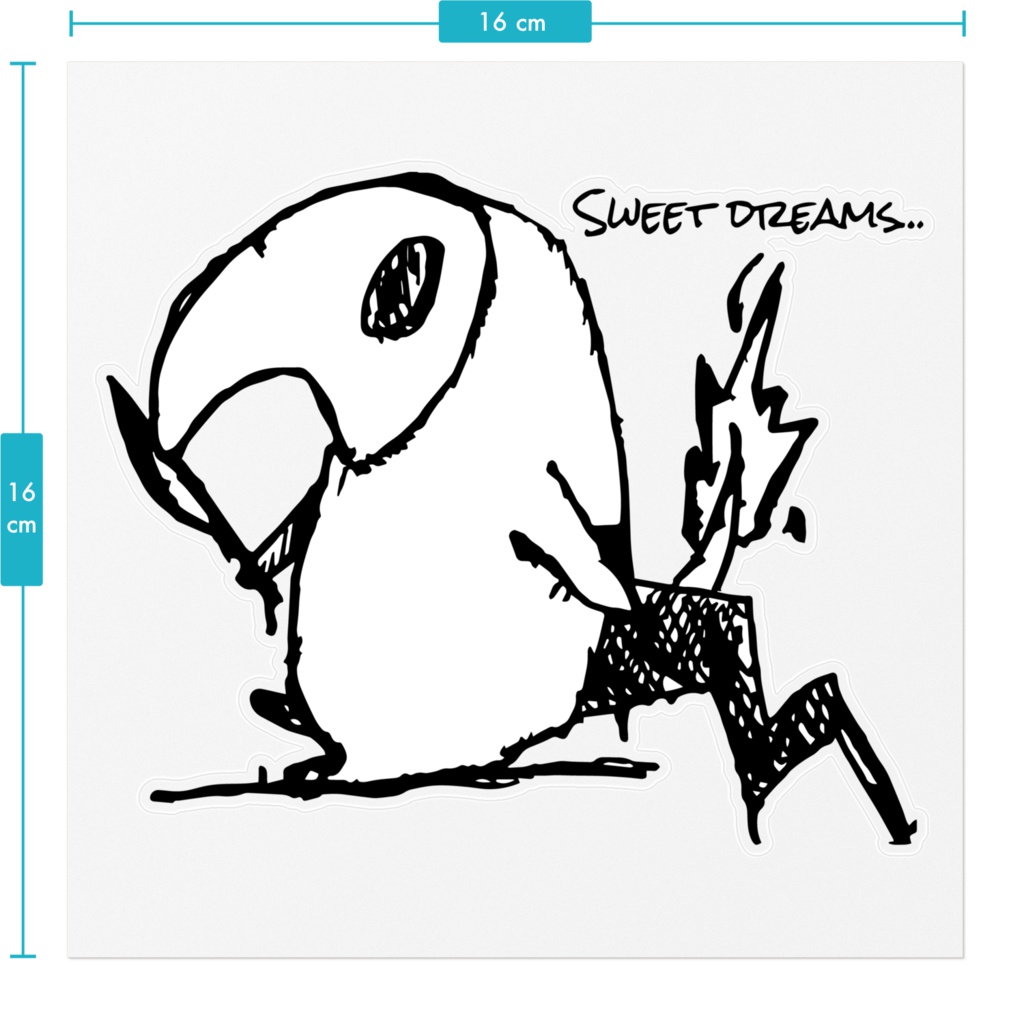 ぺすとさんステッカー