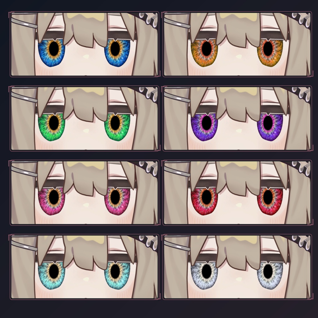 【リリース記念セール中】戌ノ目 / Dog_eyes【8色・発光マスク付き】