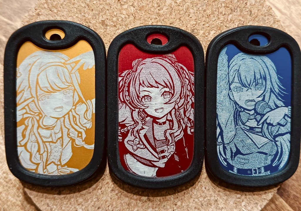 学マス ドッグタグ