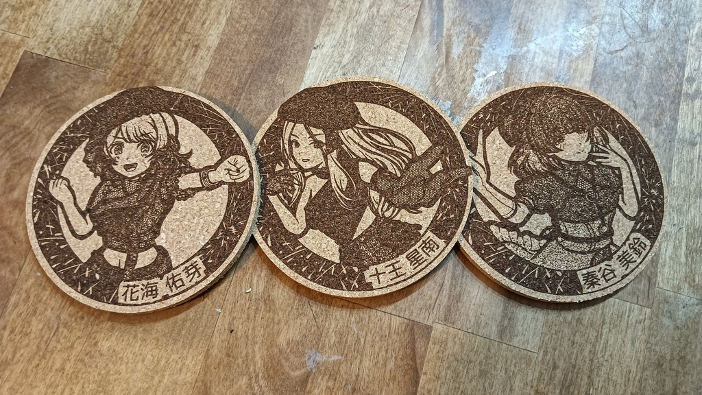 学マス コルクコースター ライブ衣装