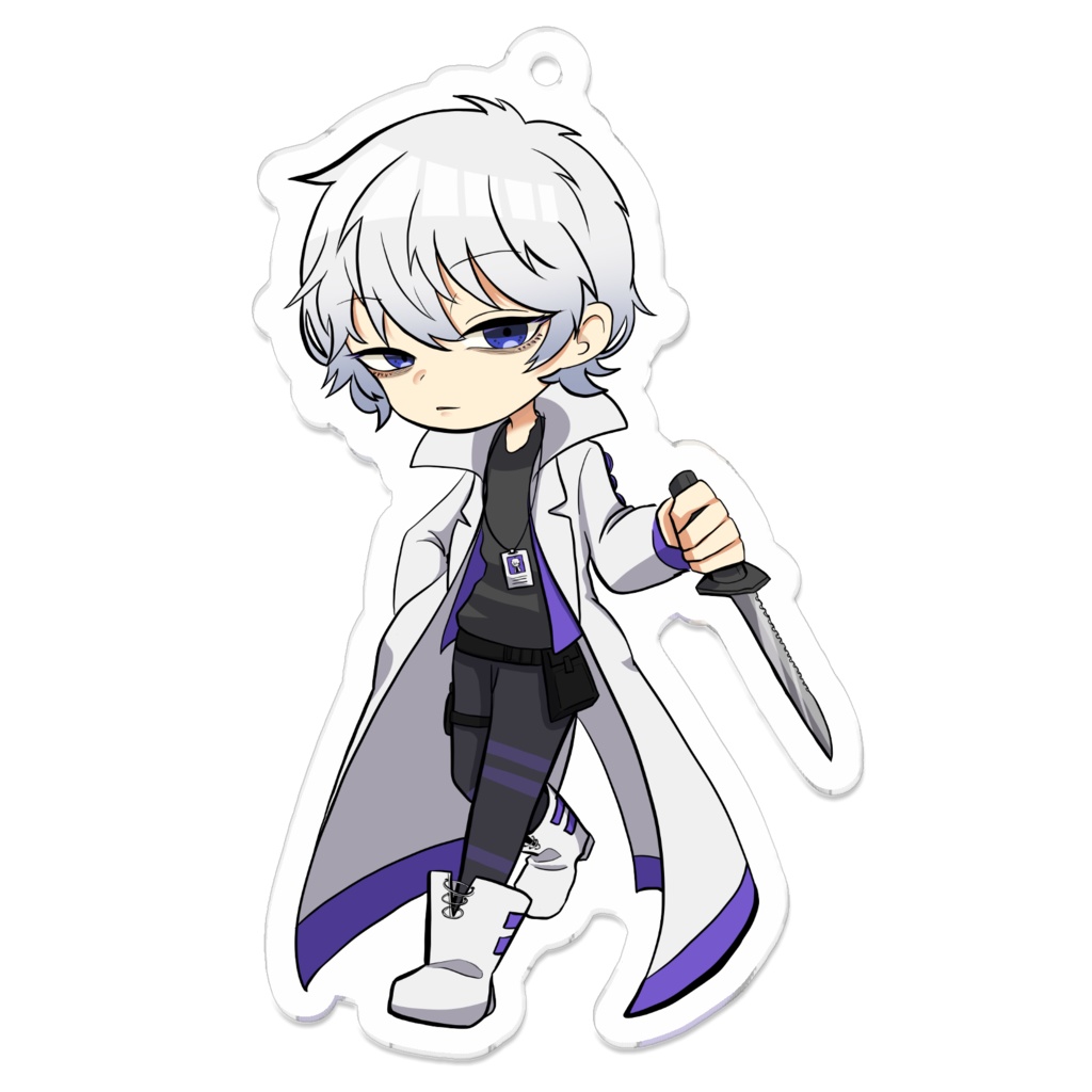 羊のドリー/白銀迷自己満アクキー