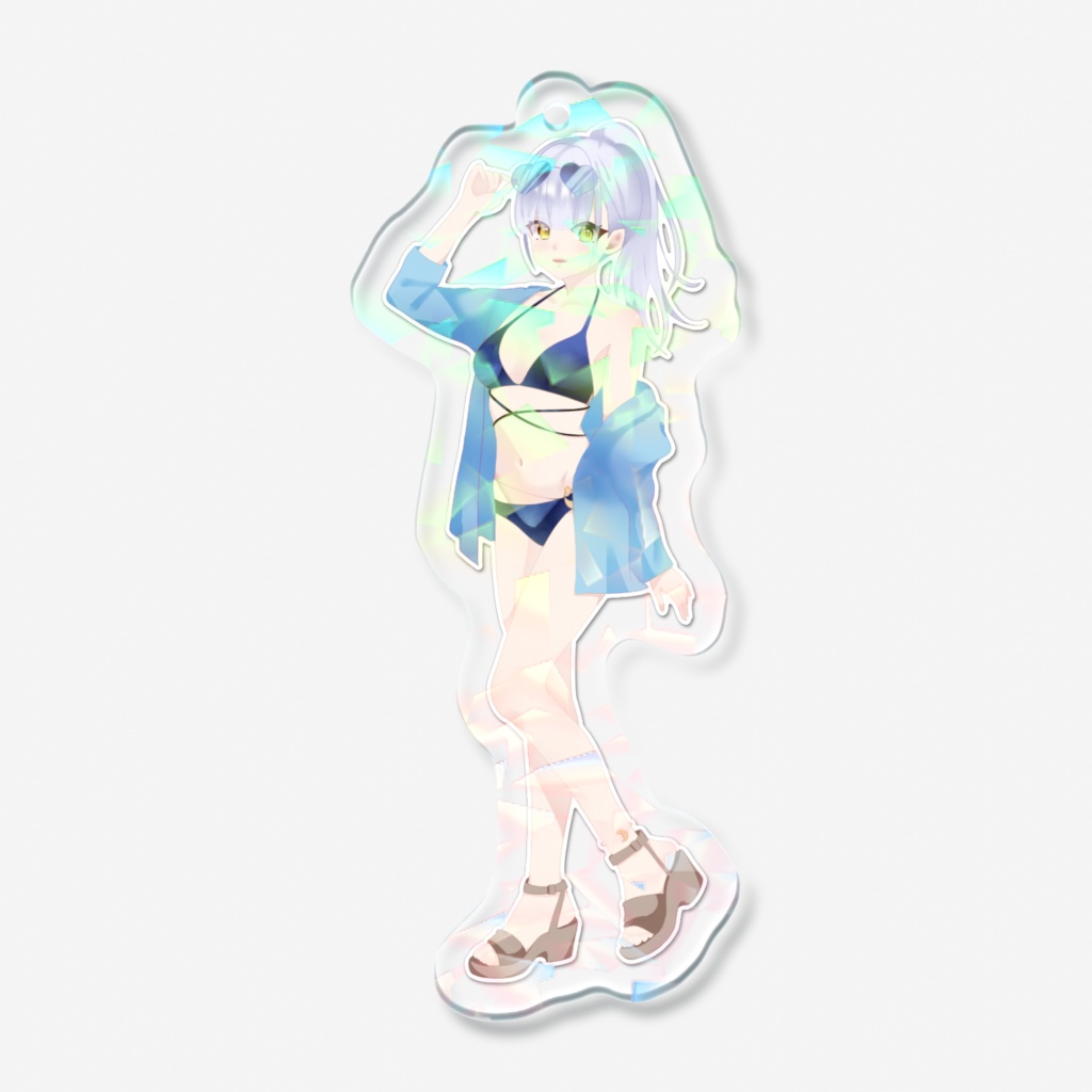 【ホログラム】しづなつアクキー