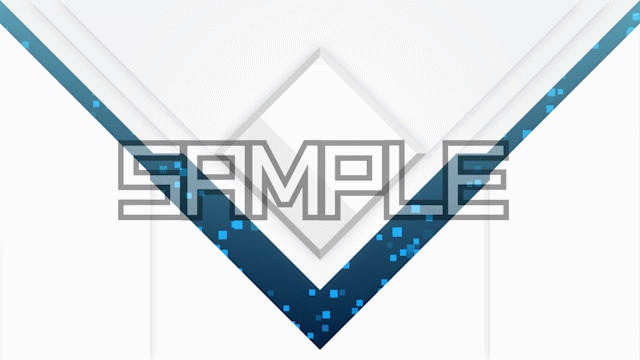 うごく2D背景-サイバーな空間セット