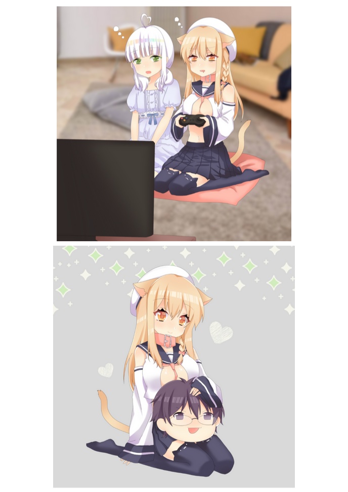 【PDF版】猫葉ねるイラスト集 Vol.2