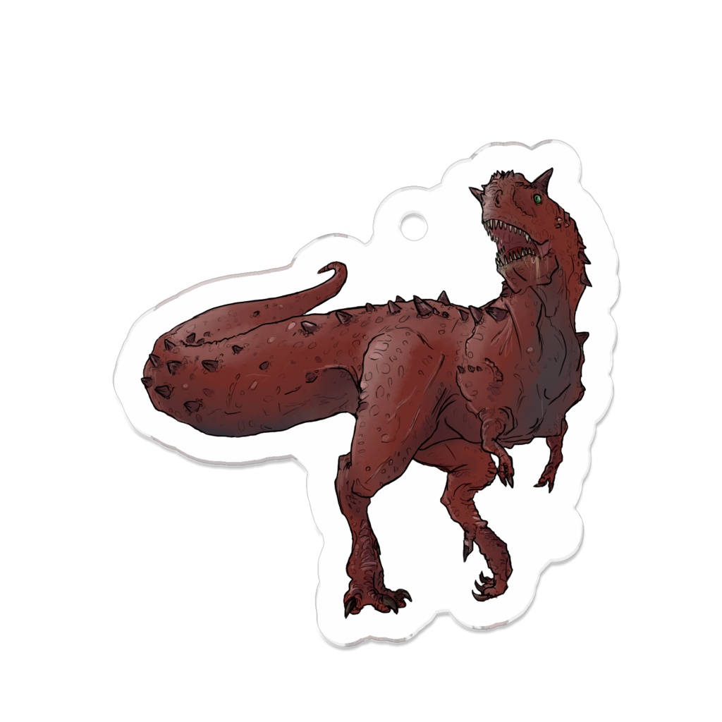 【恐竜アクキー】カルノタウルス