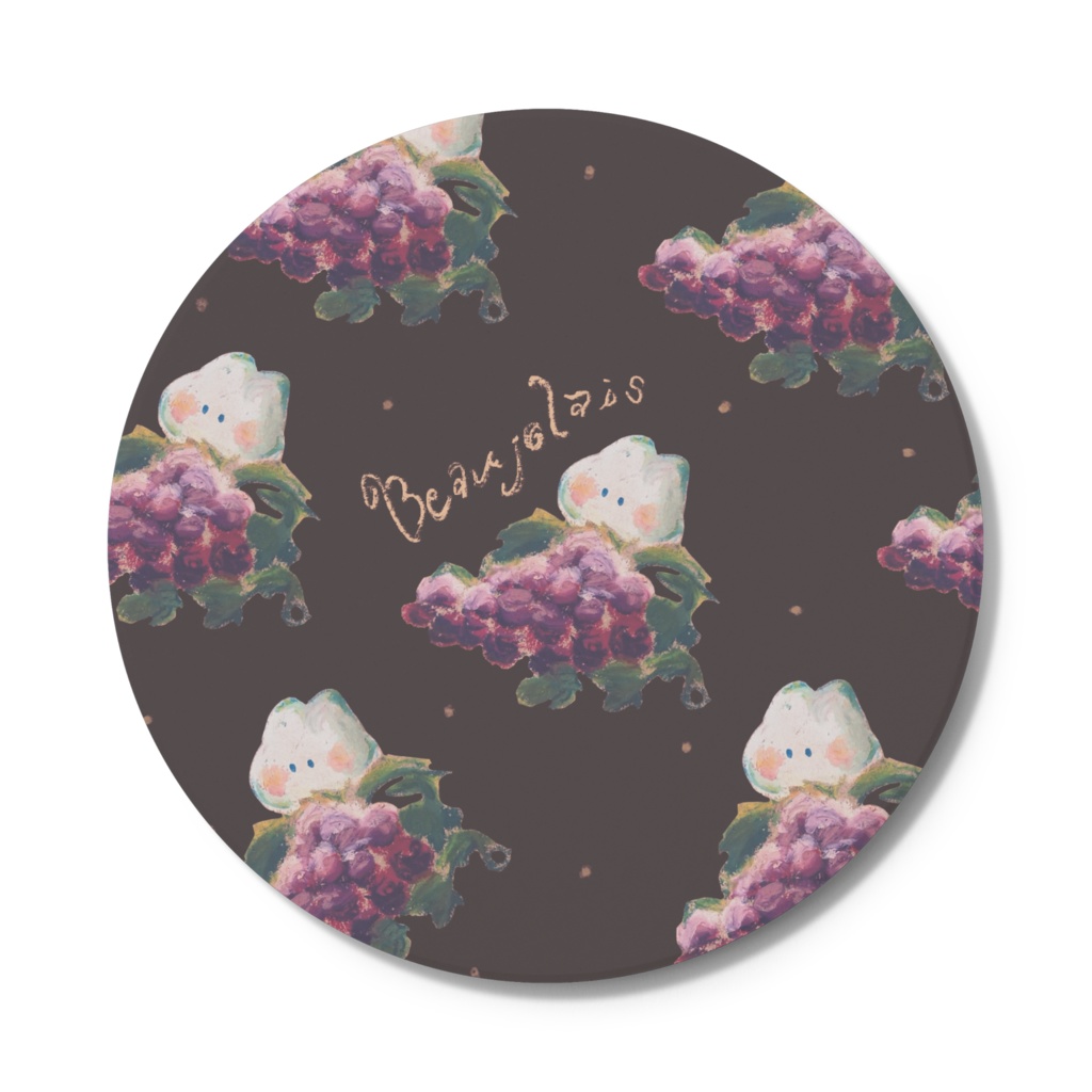 Beaujolais coaster🍇①