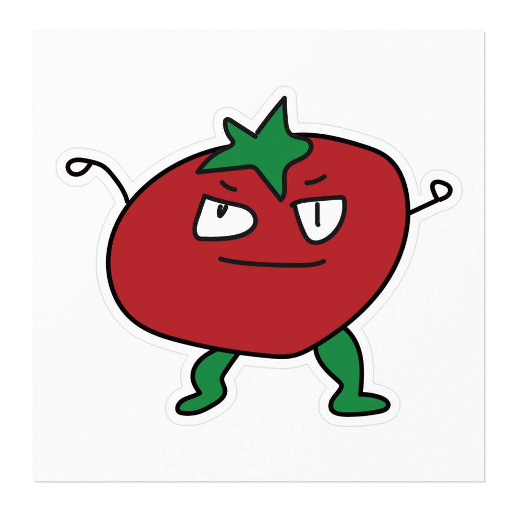 【ステッカー】3th Birthday_tomato