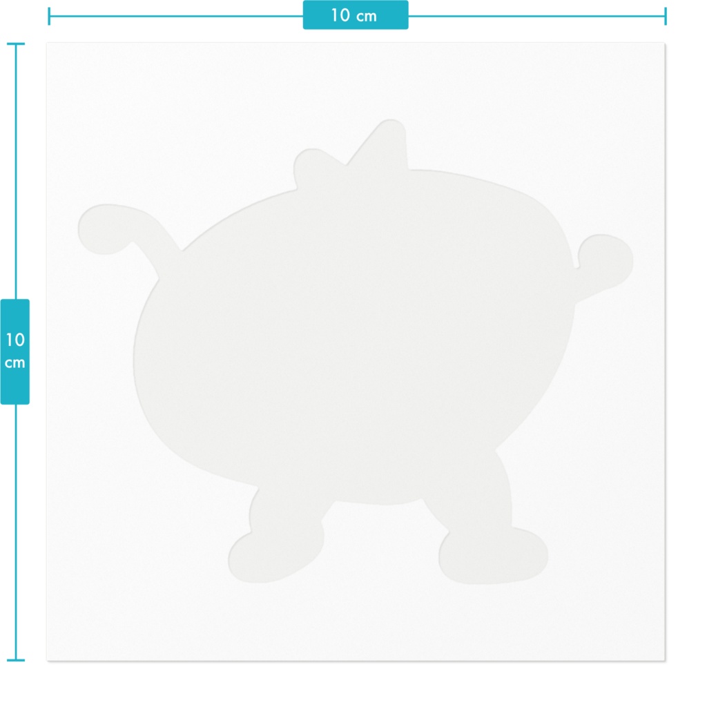 【ステッカー】3th Birthday_tomato