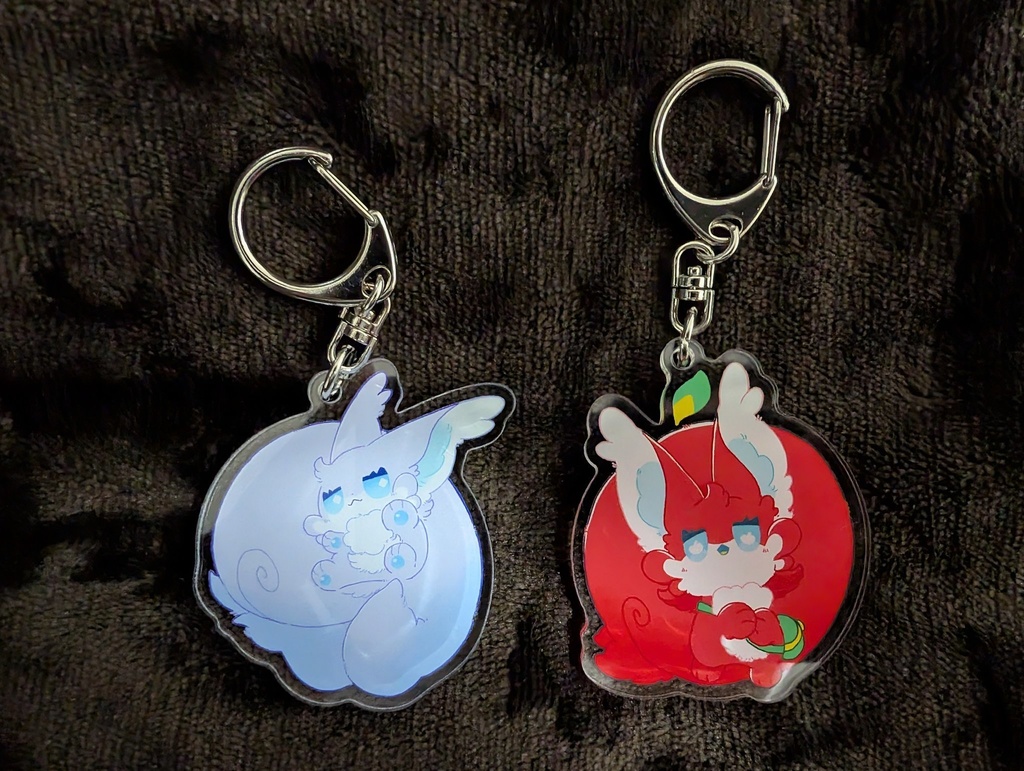 おりすアクリルキーホルダー