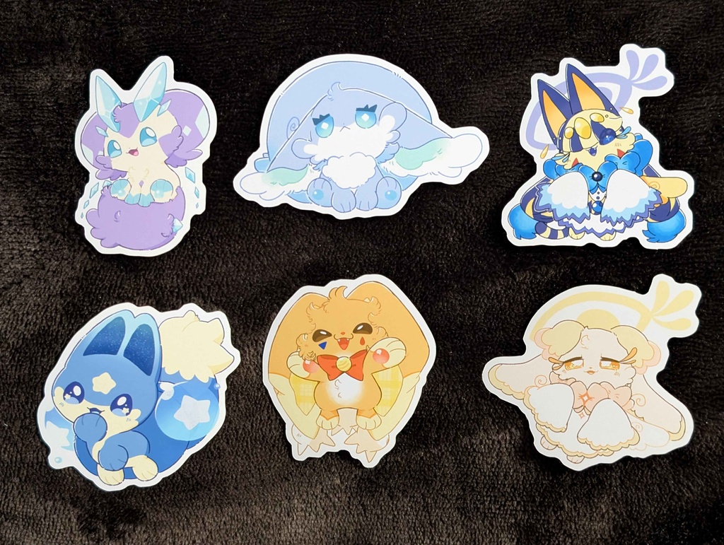 まじかす！＆おりすステッカーセット