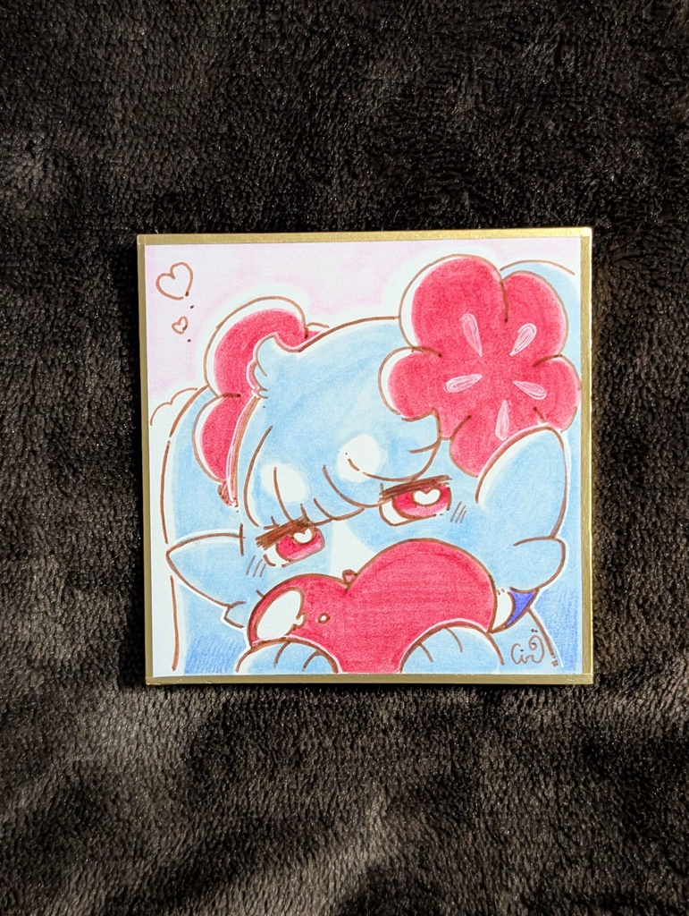 【豆色紙】むぅむぅ