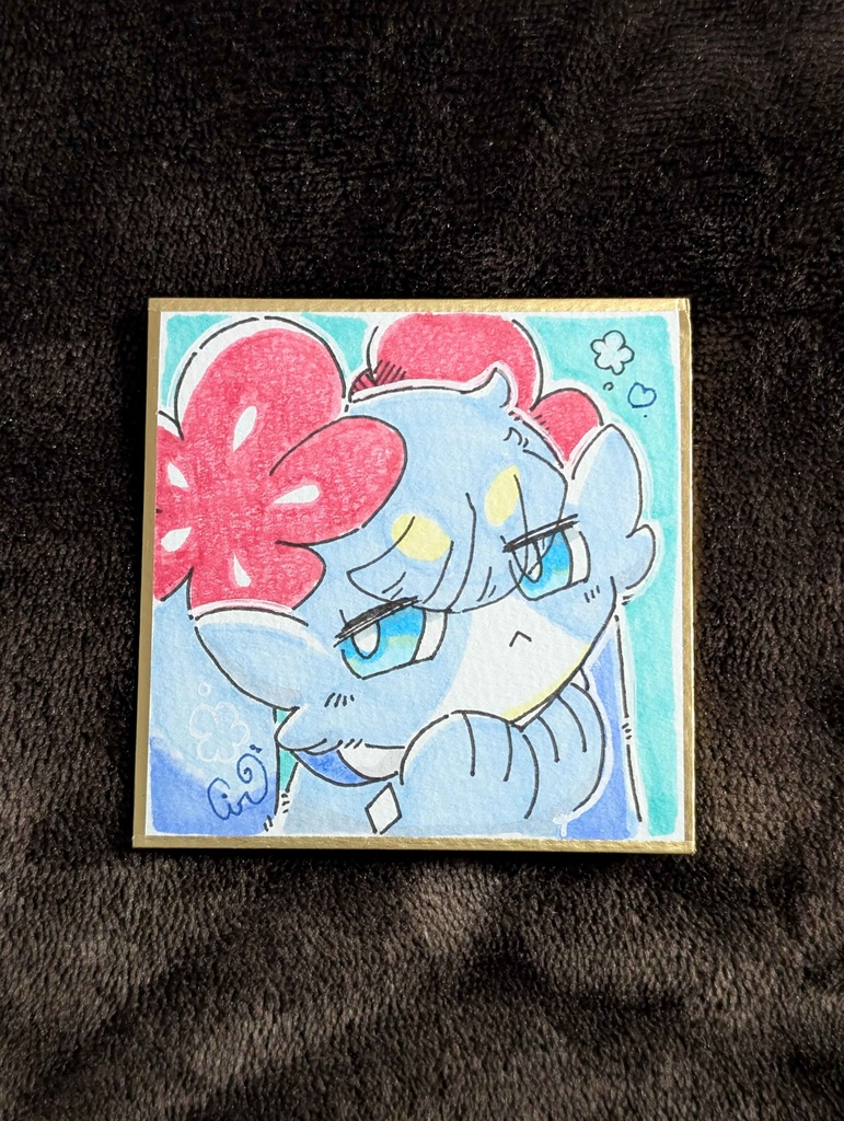 【豆色紙】むぅむぅ