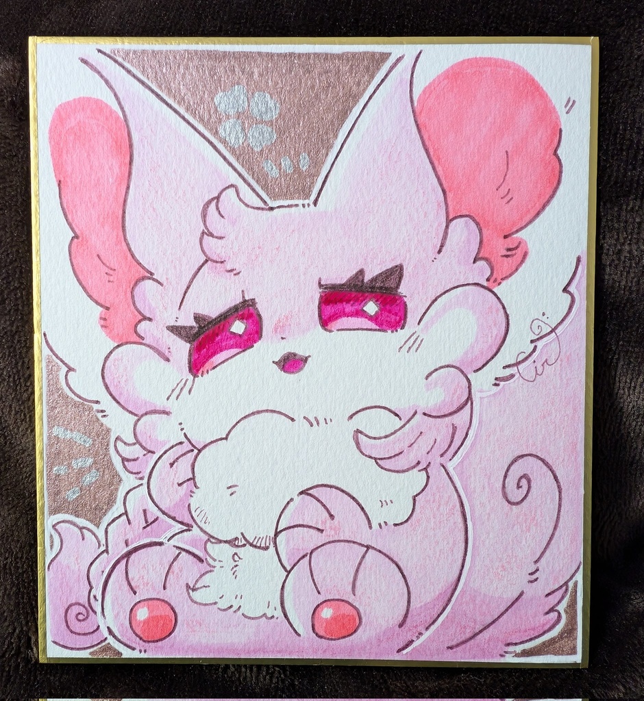 【ミニ色紙】桜おりす