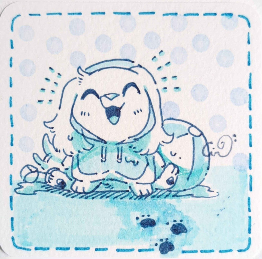 【原画】雨の日のたのしみ！