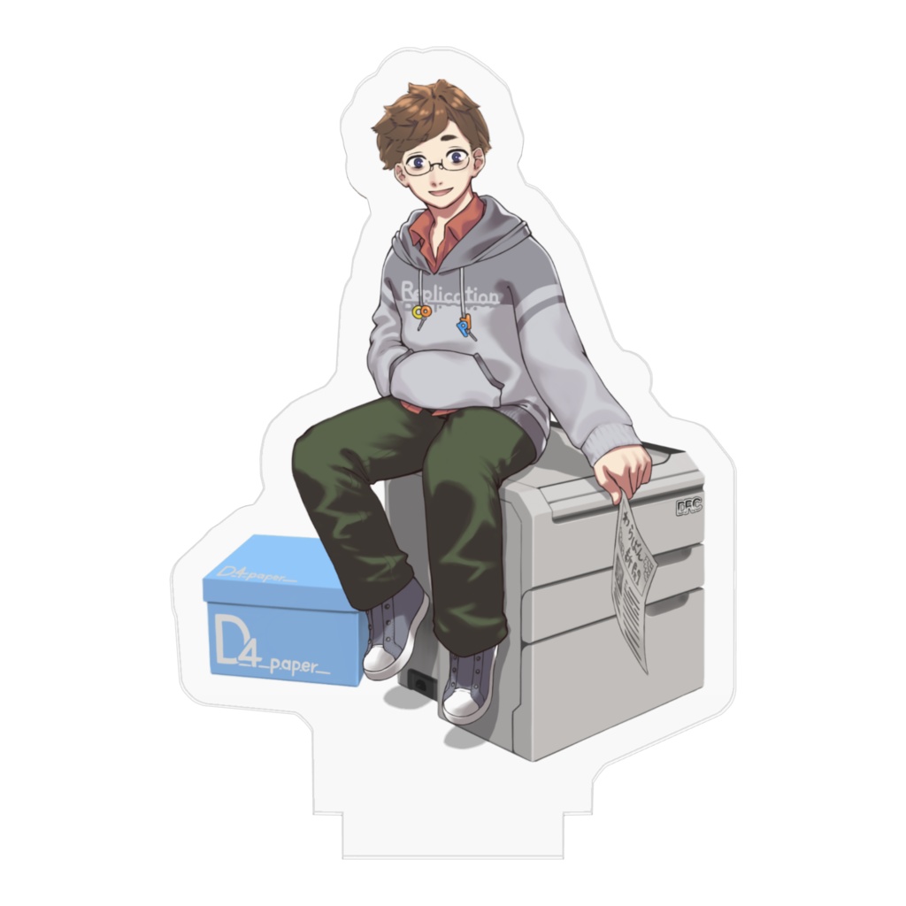 そとのぎのののアクリルフィギュア