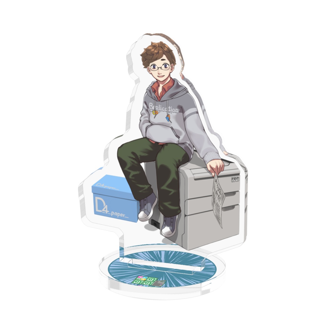 そとのぎのののアクリルフィギュア