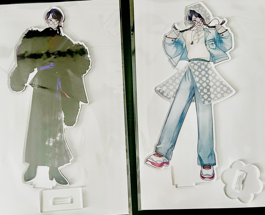 【非公式】殊玉 善治アクリルフィギュア、缶バッジ