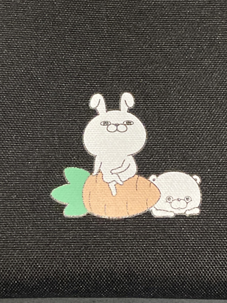 OUTDOOR×ヨッシースタンプうさぎ&くまさんコラボショルダーバッグ ※予約 2026年2/下旬発売予定